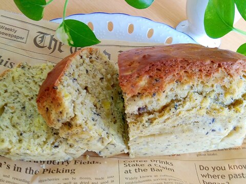 黒ごま入り バナナとさつまいもの豆乳ケーキ レシピ 作り方 By Tsnn 楽天レシピ 黒ごま入り バナナとさつまいもの豆乳ケーキ レシピ 作り方 By Tsnn 楽天レシピ